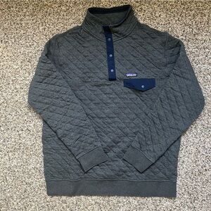 NWOT Men’s Patagonia Organic Cotton Quilt Snap-T Pullover Size XL